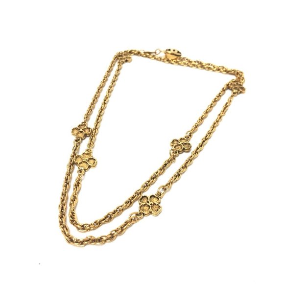 CHANEL Gold Love Necklace - Picture 1 of 8
